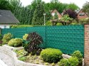 Taśma ogrodzeniowa PASKI 6 x 2,55mb BASIC 19cm PROTECTO™ ZIELONA + 12 klipsów GRATIS