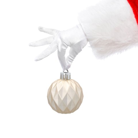 Zestaw 16 Eleganckich Bombek Kamai Christmas Decoration® o Średnicy 4 cm - Kolor Szampański Zestaw 16 Eleganckich Bombek Kamai Christmas Decoration® o Średnicy 4 cm - Kolor Szampański