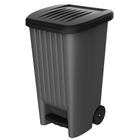 Kosz z pedałem 100L czarny Kosz z pedałem 100L czarny