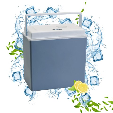 Lodówka samochodowa elektryczna 30L KAMAI ICEGO, zasilanie 12-230V, szara Lodówka samochodowa elektryczna 30L KAMAI ICEGO, zasilanie 12-230V, szara
