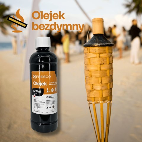 Paliwo olej do lamp, pochodni i świec 500ml CYTRYNOWY Paliwo olej do lamp, pochodni i świec 500ml CYTRYNOWY