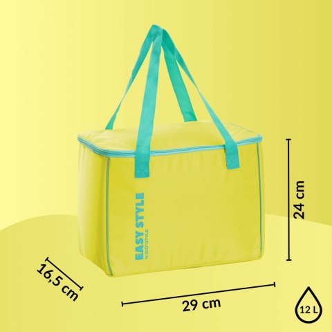 Torba termiczna Kamai Gio Style, zielona, pojemność 12L Torba termiczna Kamai Gio Style, zielona, pojemność 12L