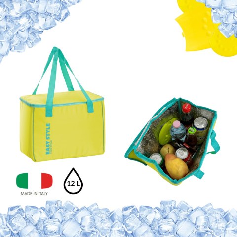 Torba termiczna Kamai Gio Style, zielona, pojemność 12L Torba termiczna Kamai Gio Style, zielona, pojemność 12L