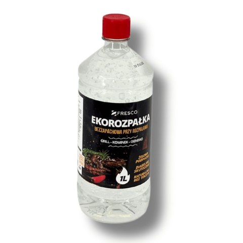 Żelowa eko-rozpałka 1,0L do grilla FRESCO bezzapachowa Żelowa eko-rozpałka 1,0L do grilla FRESCO bezzapachowa