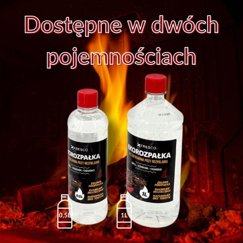 Żelowa eko-rozpałka 1,0L do grilla FRESCO bezzapachowa Żelowa eko-rozpałka 1,0L do grilla FRESCO bezzapachowa