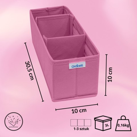 BLOSSOM duży organizer do szufaldy 30,5x10x10cm BLOSSOM duży organizer do szufaldy 30,5x10x10cm