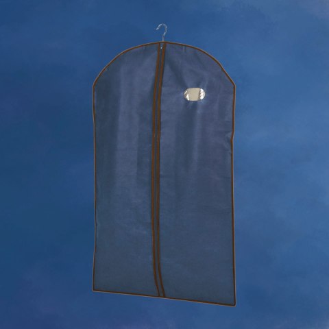 BLUE niebieski organizer na płaszcz 65x100cm BLUE niebieski organizer na płaszcz 65x100cm