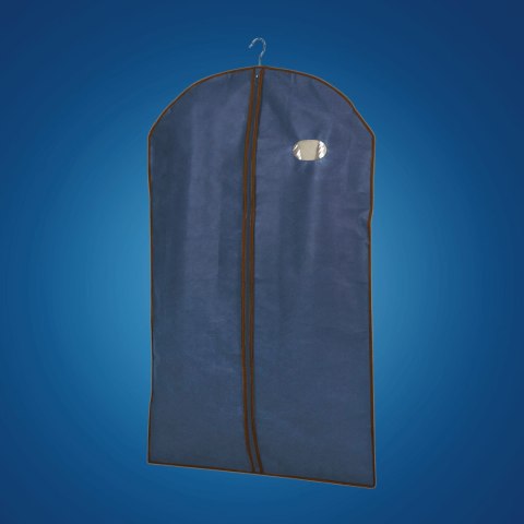 BLUE niebieski organizer na płaszcz 65x100cm BLUE niebieski organizer na płaszcz 65x100cm