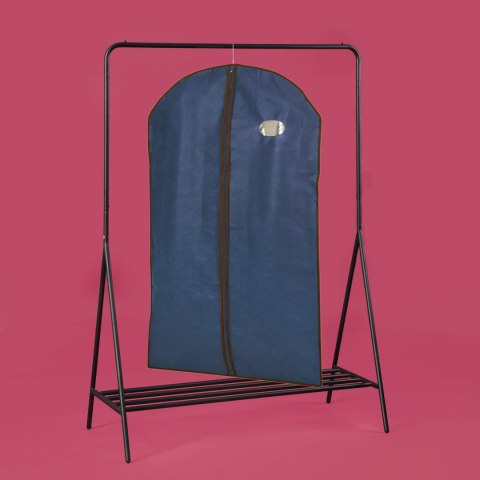 BLUE niebieski organizer na płaszcz 65x100cm BLUE niebieski organizer na płaszcz 65x100cm