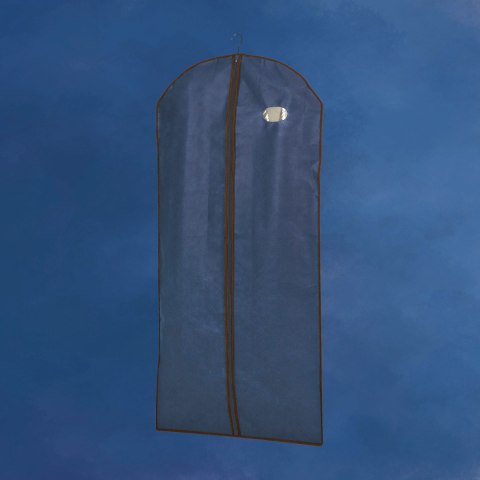 BLUE niebieski organizer na płaszcz 65x135cm BLUE niebieski organizer na płaszcz 65x135cm