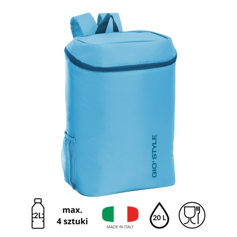 Plecak termiczny Kamai Gio Style, w kolorze niebieskim, pojemność 20L Plecak termiczny Kamai Gio Style, w kolorze niebieskim, pojemność 20L