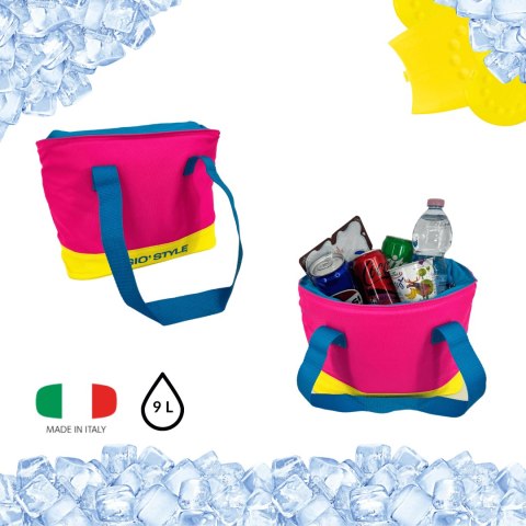 Torba plażowa Kamai Gio Style, w kolorze różowym, pojemność 9L Torba plażowa Kamai Gio Style, w kolorze różowym, pojemność 9L