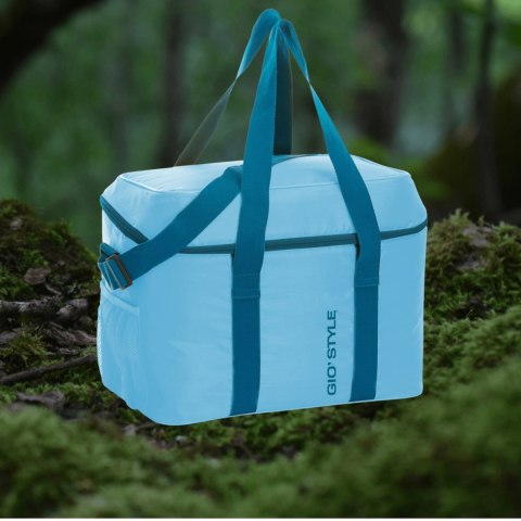 Torba termiczna Kamai Gio Style na ramię, niebieska, z kieszenią boczną i uchwytem do noszenia, pojemność 30L Torba termiczna Kamai Gio Style na ramię, niebieska, z kieszenią boczną i uchwytem do noszenia, pojemność 30L