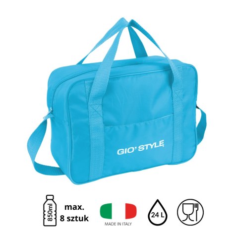 Zestaw toreb Kamai Gio Style 24L i 7L, niebieskie, na ramię i z uchwytem do noszenia Zestaw toreb Kamai Gio Style 24L i 7L, niebieskie, na ramię i z uchwytem do noszenia