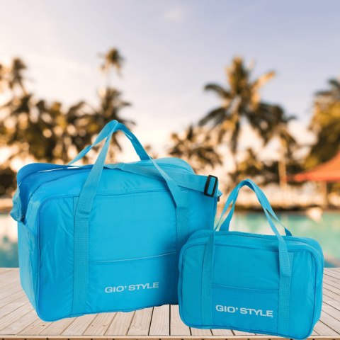 Zestaw toreb Kamai Gio Style 24L i 7L, niebieskie, na ramię i z uchwytem do noszenia Zestaw toreb Kamai Gio Style 24L i 7L, niebieskie, na ramię i z uchwytem do noszenia