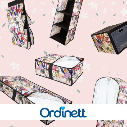 FLORAL w kwiaty organizer do szafy z drzwiczkami 41x31x25cm FLORAL w kwiaty organizer do szafy z drzwiczkami 41x31x25cm