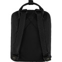Plecak szkolny miejski dla dzieci Fjällräven Kånken Mini Black turystyczny czarny (F23561-550) One size