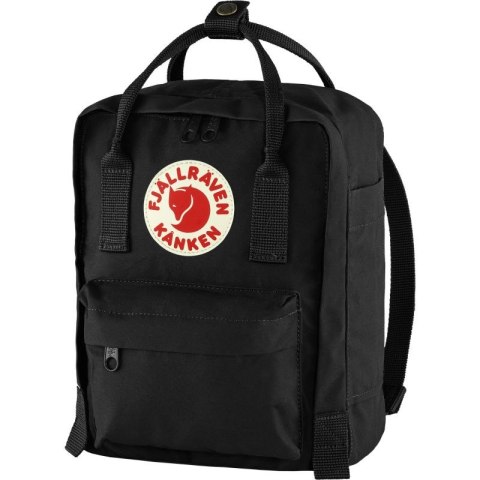 Plecak szkolny miejski dla dzieci Fjällräven Kånken Mini Black turystyczny czarny (F23561-550) One size Plecak szkolny miejski dla dzieci Fjällräven Kånken Mini Black turystyczny czarny (F23561-550) One size