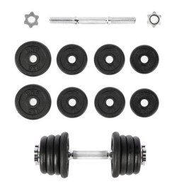 Sztangielka z gwintem SG04 15 (15kg, 8 talerzy) KGHMS 17-59-120 N/A
