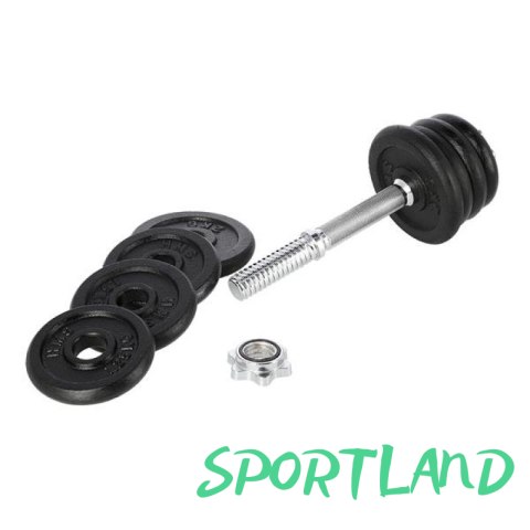 Sztangielka z gwintem SG04 15 (15kg, 8 talerzy) KGHMS 17-59-120 N/A Sztangielka z gwintem SG04 15 (15kg, 8 talerzy) KGHMS 17-59-120 N/A