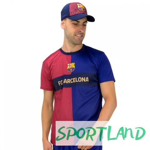 Czapka z daszkiem FC Barcelona bejsbolówka Cap Blaugrana Jr 5001GEXCNP OSFW