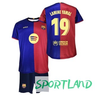 Komplet FC Barcelona Home FCB 2024/25 Lamine Yamal Jr BB19E-Y 152