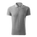 Koszulka polo Malfini Urban M MLI-21912 ciemnoszary melanż S