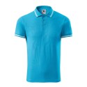 Koszulka polo Malfini Urban M MLI-21944 turkus 2XL