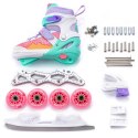 Rolki Meteor 4w1 Cream M 34-37 10142 uniw