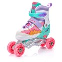 Rolki Meteor 4w1 Cream M 34-37 10142 uniw