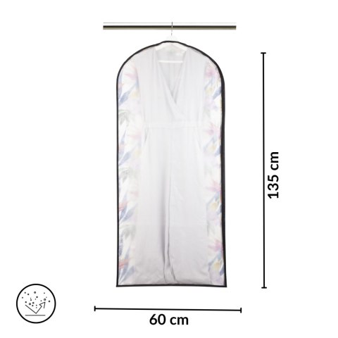 FLORAL w kwiaty organizer na płaszcz 60x135cm FLORAL w kwiaty organizer na płaszcz 60x135cm