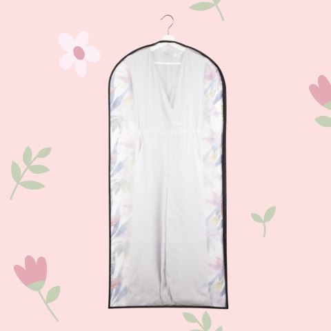 FLORAL w kwiaty organizer na płaszcz 60x135cm FLORAL w kwiaty organizer na płaszcz 60x135cm