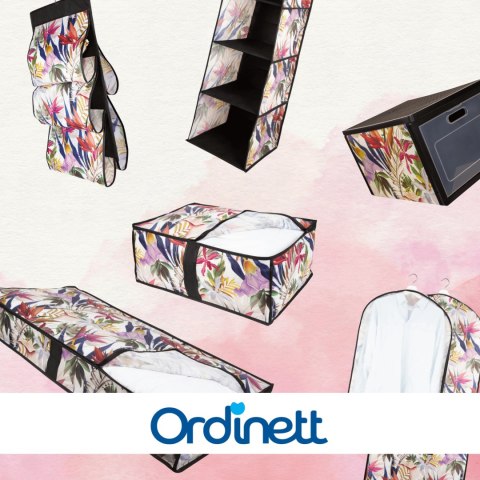 FLORAL w kwiaty organizer na płaszcz 60x135cm FLORAL w kwiaty organizer na płaszcz 60x135cm