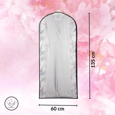 FLORAL w kwiaty organizer na płaszcz 60x135cm FLORAL w kwiaty organizer na płaszcz 60x135cm