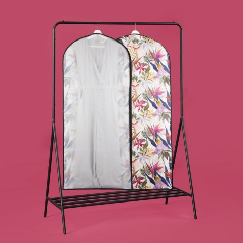 FLORAL w kwiaty organizer na płaszcz 60x135cm FLORAL w kwiaty organizer na płaszcz 60x135cm