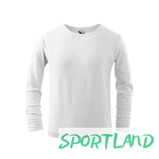 Koszulka Malfini Fit-T LS Jr MLI-12100 biały 158 cm/12 lat