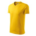 Koszulka Malfini V-neck M MLI-10204 żółty 3XL