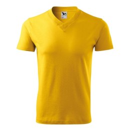 Koszulka Malfini V-neck M MLI-10204 żółty 3XL