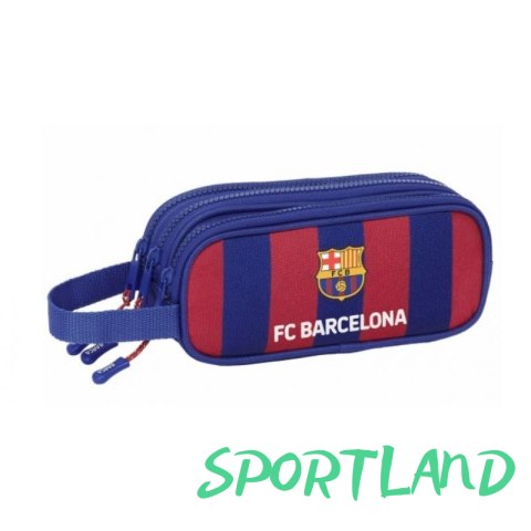 Piórnik FC Barcelona triple pencil 812429635 wielokolorowy Piórnik FC Barcelona triple pencil 812429635 wielokolorowy