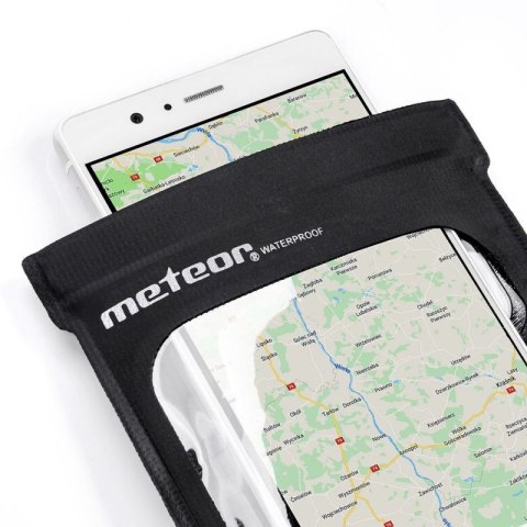 Wodoodporne etui rowerowe na telefon Meteor Crib 23795 uniw Wodoodporne etui rowerowe na telefon Meteor Crib 23795 uniw