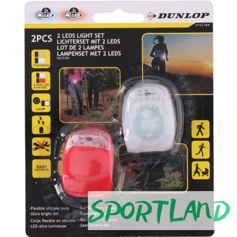 Lampka rowerowa Dunlop Bicycle light led 2 szt. SC 05320 N/A Lampka rowerowa Dunlop Bicycle light led 2 szt. SC 05320 N/A