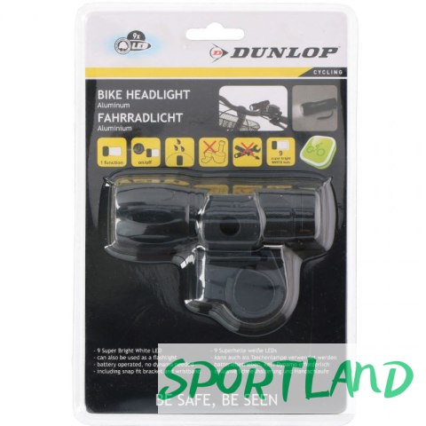 Lampka rowerowa Dunlop Bike Headlight 9 led 41688 N/A Lampka rowerowa Dunlop Bike Headlight 9 led 41688 N/A