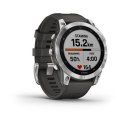 Zegarek Garmin Fenix 7 Standard Edition (47 mm) Silver / Graphite Band N/A