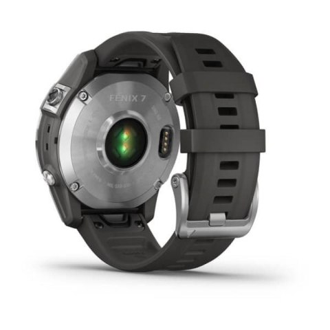 Zegarek Garmin Fenix 7 Standard Edition (47 mm) Silver / Graphite Band N/A Zegarek Garmin Fenix 7 Standard Edition (47 mm) Silver / Graphite Band N/A