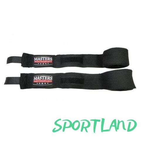 Owijki bandaż bokserski Masters - BB-5 13005-02 czarny Owijki bandaż bokserski Masters - BB-5 13005-02 czarny