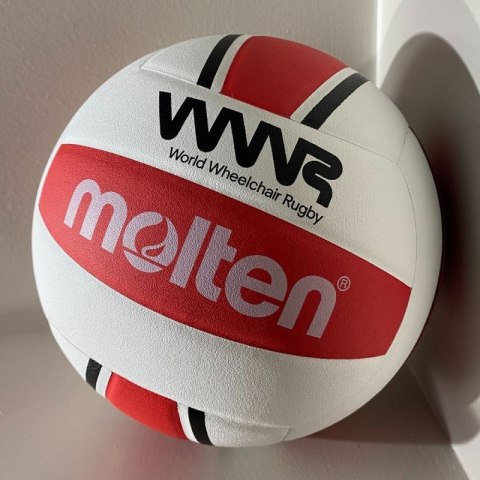 Piłka do rugby na wózkach WWR Official Ball Molten WR58X-RK N/A Piłka do rugby na wózkach WWR Official Ball Molten WR58X-RK N/A
