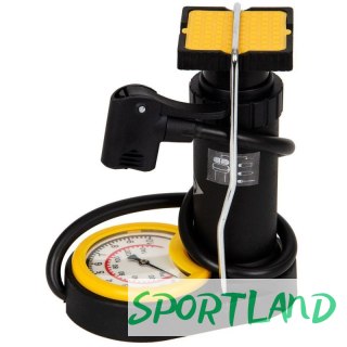 Pompka rowerowa nożna Dunlop z manometrem 175416 N/A