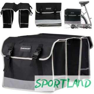 Torba rowerowa podwójna na bagażnik Dunlop sakwa 26L 417400 N/A