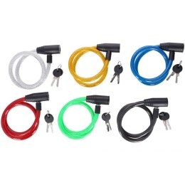 Zapięcie rowerowe Dunlop cable lock D12mm 65 cm ST 6ass 82646 N/A