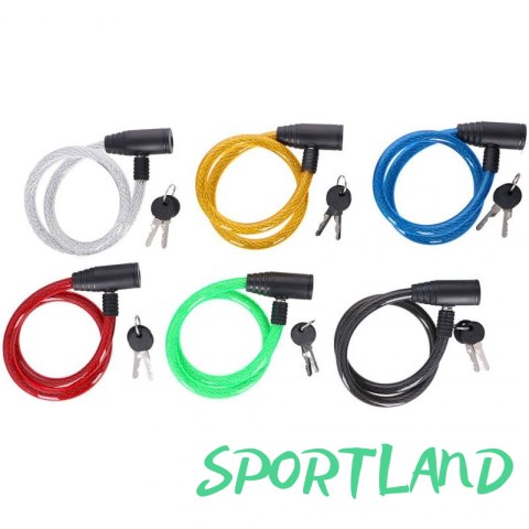Zapięcie rowerowe Dunlop cable lock D12mm 65 cm ST 6ass 82646 N/A Zapięcie rowerowe Dunlop cable lock D12mm 65 cm ST 6ass 82646 N/A